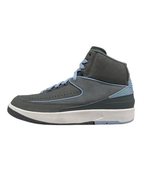 NIKE（ナイキ）NIKE (ナイキ) Women's Air Jordan 2 Retro/ウィメンズエアジョーダン2 レトロ ブルー×グレー サイズ:28 未使用品の古着・服飾アイテム