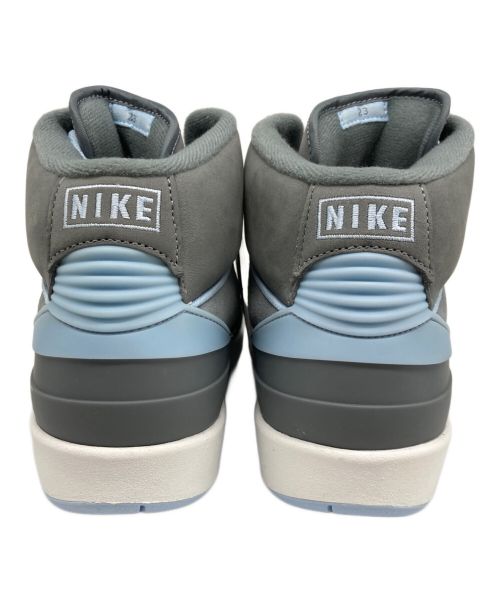NIKE（ナイキ）NIKE (ナイキ) Women's Air Jordan 2 Retro/ウィメンズエアジョーダン2 レトロ ブルー×グレー サイズ:28 未使用品の古着・服飾アイテム
