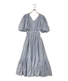 HER LIP TO（ハーリップトゥ）の古着「As you wish Dress」｜ブルー