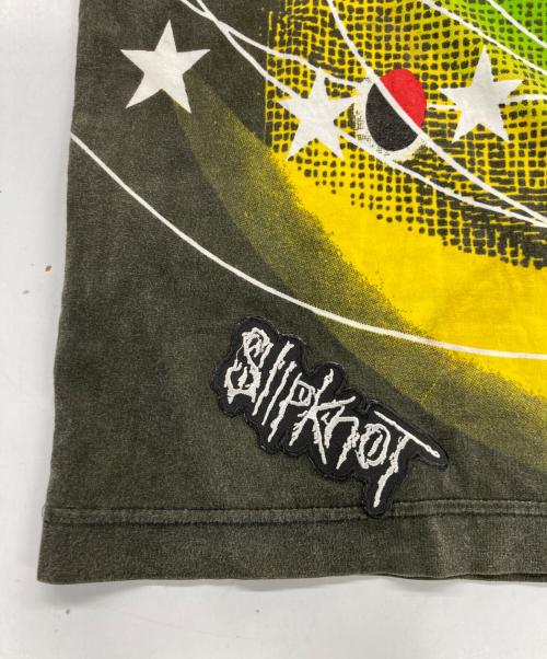 BODY GLOVE（ボディーグローブ）BODY GLOVE (ボディーグローブ) 総柄Ｔシャツ/90’ｓ マルチカラー サイズ:記載なしの古着・服飾アイテム