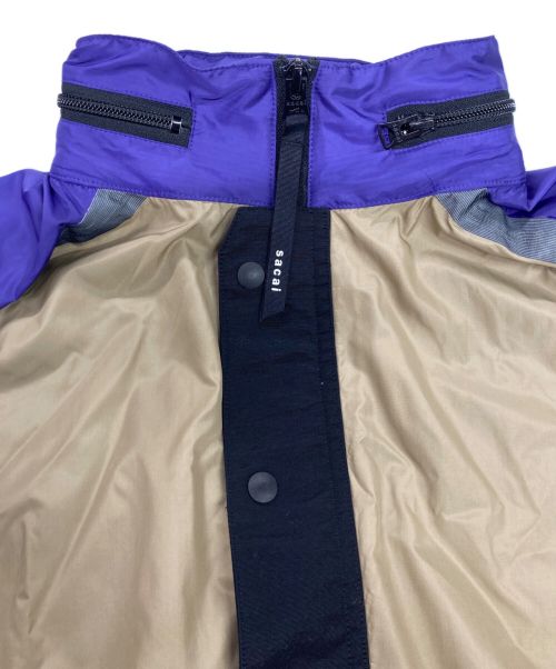 sacai（サカイ）sacai (サカイ) Packable Blouson/パッカブルブルゾン ベージュ サイズ:1の古着・服飾アイテム