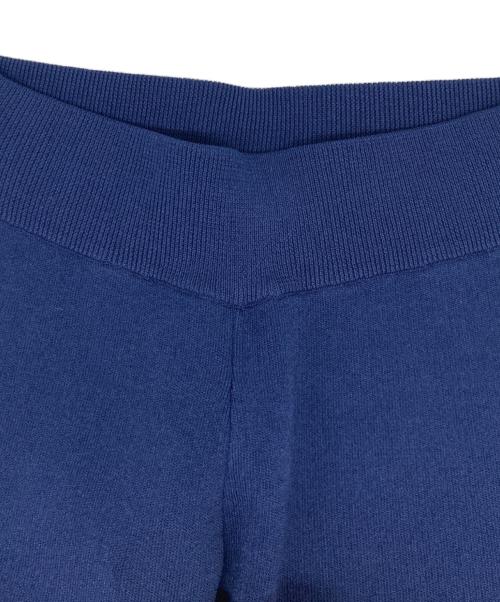 UN3D.（アンスリード）UN3D. (アンスリード) ニットパンツ ネイビー サイズ:38の古着・服飾アイテム