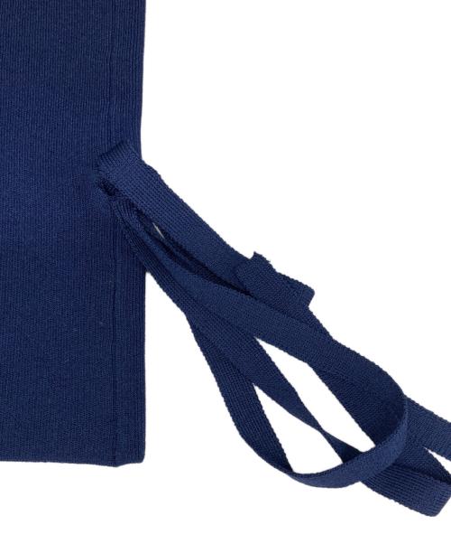 UN3D.（アンスリード）UN3D. (アンスリード) ニットパンツ ネイビー サイズ:38の古着・服飾アイテム