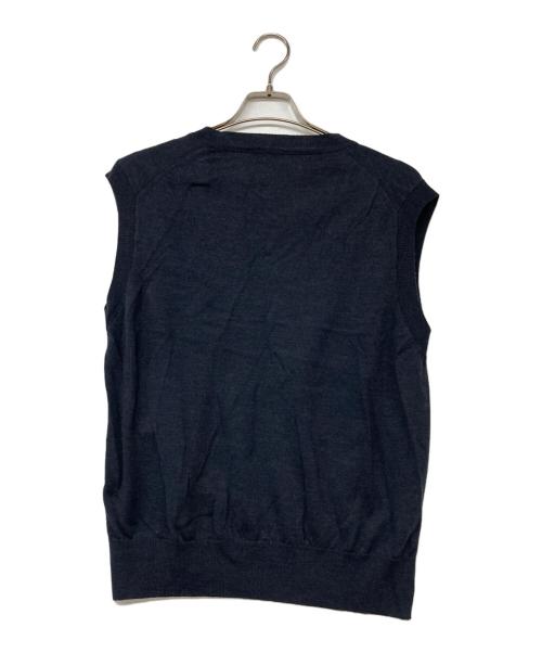 JOHN SMEDLEY（ジョンスメドレー）JOHN SMEDLEY (ジョンスメドレー) ニットベスト グレー サイズ:Mの古着・服飾アイテム