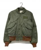 SPIEWAKスピワック）の古着「CPW-45フライトジャケット」｜カーキ