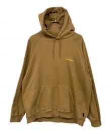 PENDLETON（ペンドルトン）の古着「ラグランバックプリントスウェットフーディ」｜ブラウン