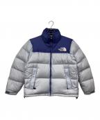 THE NORTH FACEザ ノース フェイス）の古着「ショートヌプシジャケット」｜ブルー