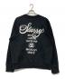 stussy (ステューシー) ワールドツアー プリントスウェット ブラック サイズ:M：8000円