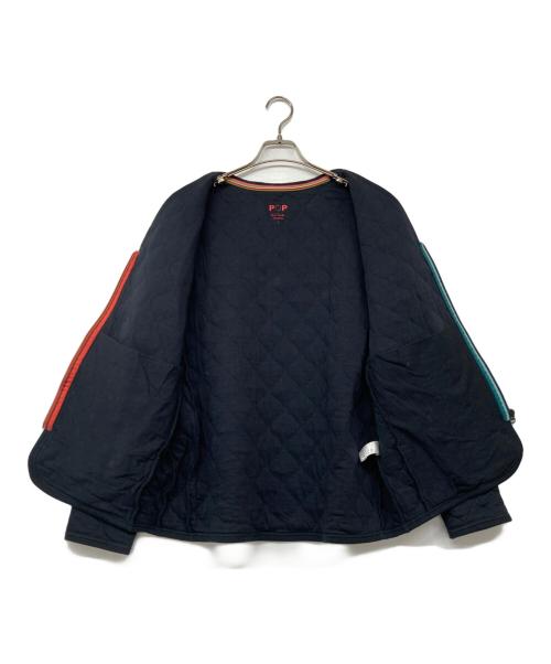 PAUL SMITH（ポールスミス）PAUL SMITH (ポールスミス) ジップアップカーディガン ブラック サイズ:Lの古着・服飾アイテム