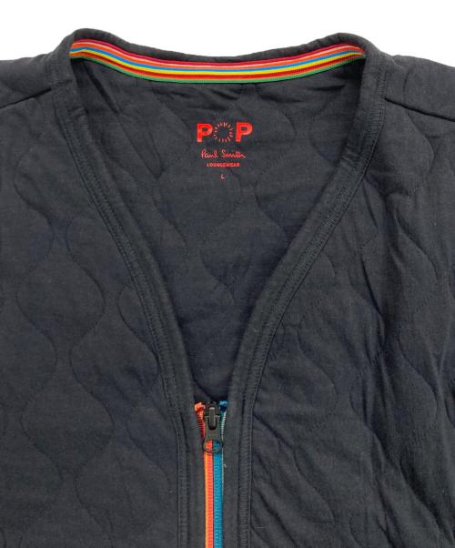 PAUL SMITH（ポールスミス）PAUL SMITH (ポールスミス) ジップアップカーディガン ブラック サイズ:Lの古着・服飾アイテム