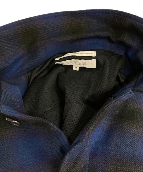 F/CE.（エフシーイー）F/CE. (エフシーイー) CHECK FIELD SHIRT/チェックフィールドシャツ ブルー サイズ:Mの古着・服飾アイテム