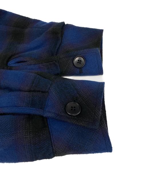 F/CE.（エフシーイー）F/CE. (エフシーイー) CHECK FIELD SHIRT/チェックフィールドシャツ ブルー サイズ:Mの古着・服飾アイテム