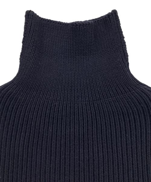 ANDERSEN-ANDERSEN（アンデルセン アンデルセン）ANDERSEN-ANDERSEN (アンデルセン アンデルセン) ウールニット ネイビー サイズ:XSの古着・服飾アイテム