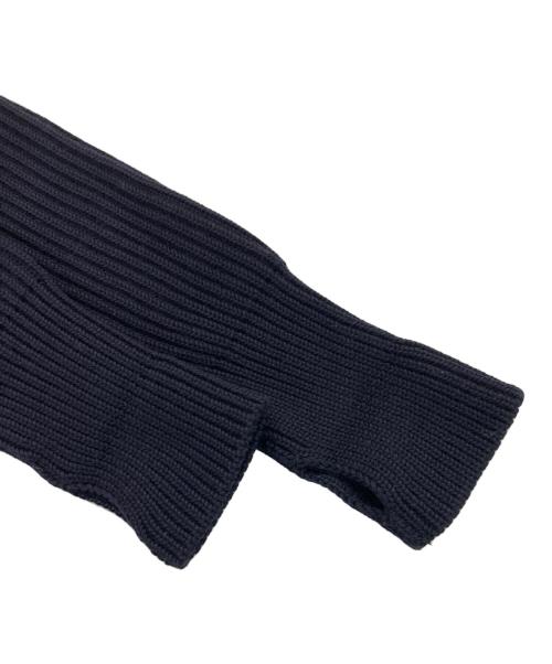 ANDERSEN-ANDERSEN（アンデルセン アンデルセン）ANDERSEN-ANDERSEN (アンデルセン アンデルセン) ウールニット ネイビー サイズ:XSの古着・服飾アイテム