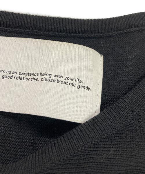 walenode（ウェルノード）walenode (ウェルノード) 半袖ニット ブラック サイズ:1の古着・服飾アイテム