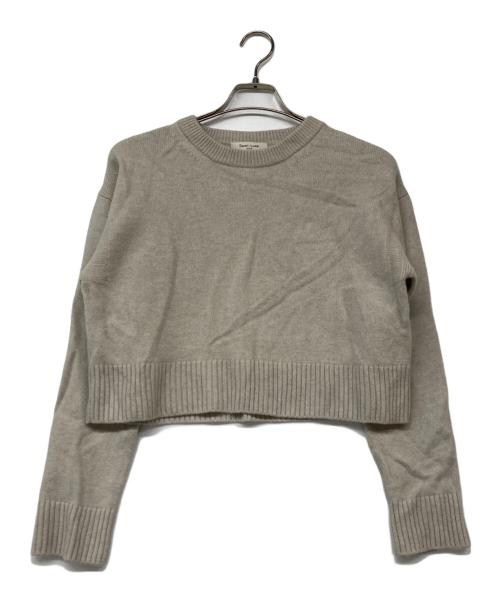 Demi-Luxe Beams（デミルクス ビームス）Demi-Luxe Beams (デミルクス ビームス) 7ゲージ ウール クルーネック プルオーバー アイボリー サイズ:記載なし　の古着・服飾アイテム