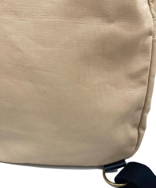 jack gomme（ジャックゴム）jack gomme (ジャックゴム) ATELIER LIN LAMI/バックパック ベージュの古着・服飾アイテム