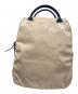 jack gomme（ジャックゴム）の古着「ATELIER LIN LAMI/バックパック」｜ベージュ