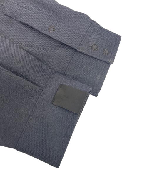 Wrangler（ラングラー）Wrangler (ラングラー) N.HOOLYWOOD (エヌ ハリウッド) オーバーサイズウエスタンシャ ネイビー サイズ:Mの古着・服飾アイテム