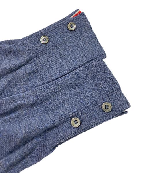 Thom Browne（トムブラウン）Thom Browne (トムブラウン) Vネックカーディガン ネイビー サイズ:1.の古着・服飾アイテム