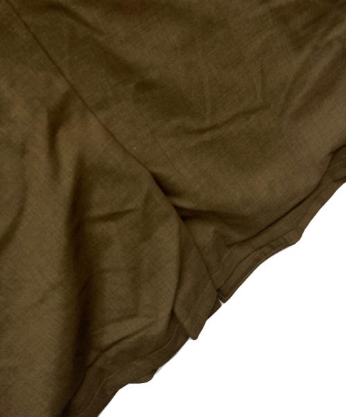 MARKWARE（マーカウェア）MARKWARE (マーカウェア) RAGLAN MAC COAT ORGANIC WOOL TROPICAL/ラグランマックコート ウールトロピカル ブラウン サイズ:1の古着・服飾アイテム