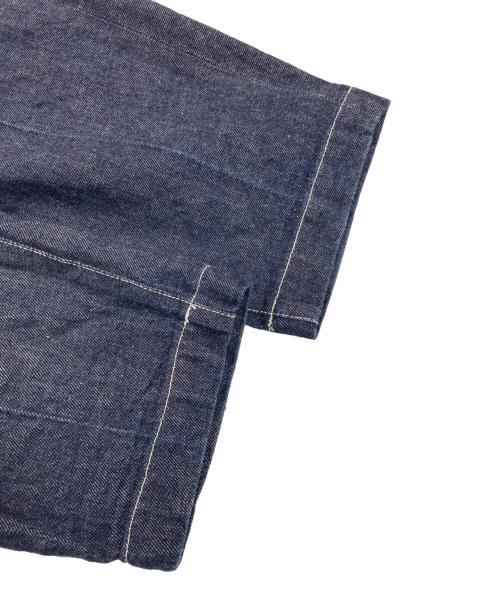 MR.OLIVE（ミスターオリーブ）MR.OLIVE (ミスターオリーブ) BELTED WIDE TAPERED PANTS インディゴ サイズ:Mの古着・服飾アイテム