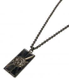 VERSUS VERSACE（ヴェルサス ヴェルサーチェ）の古着「プレートネックレス」｜シルバー