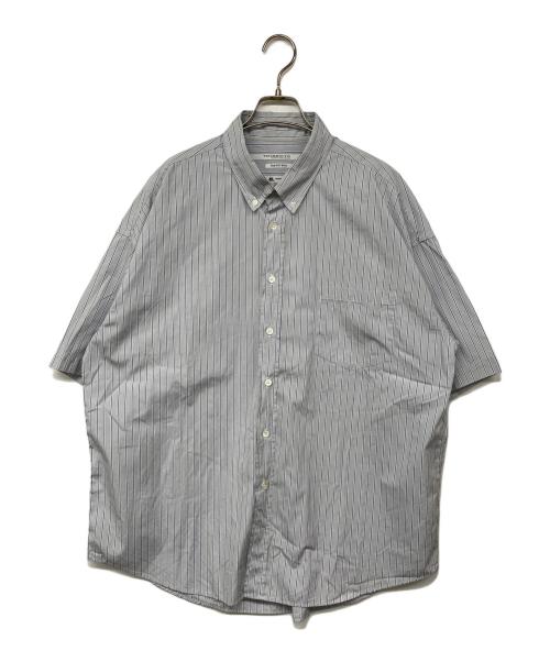 TRISECT2 JOURNAL STANDARD（トライセクト2 ジャーナルスタンダード）TRISECT2 JOURNAL STANDARD (トライセクト2 ジャーナルスタンダード) 半袖ストライプシャツ/ THOMAS MASON ブルー サイズ:Sの古着・服飾アイテム