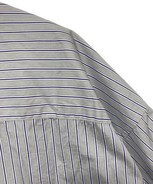 TRISECT2 JOURNAL STANDARD（トライセクト2 ジャーナルスタンダード）TRISECT2 JOURNAL STANDARD (トライセクト2 ジャーナルスタンダード) 半袖ストライプシャツ/ THOMAS MASON ブルー サイズ:Sの古着・服飾アイテム