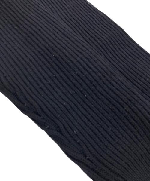 AURALEE（オーラリー）AURALEE (オーラリー) WOOL CASHMERE RIB KNIT ブラック サイズ:4の古着・服飾アイテム