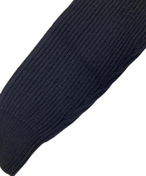AURALEE（オーラリー）AURALEE (オーラリー) WOOL CASHMERE RIB KNIT ブラック サイズ:4の古着・服飾アイテム