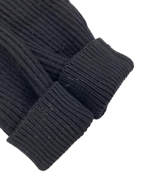 AURALEE（オーラリー）AURALEE (オーラリー) WOOL CASHMERE RIB KNIT ブラック サイズ:4の古着・服飾アイテム