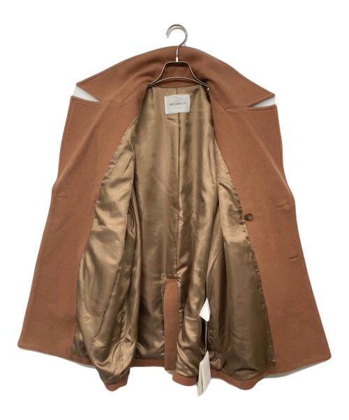 MIDIUMISOLID（ミディウミソリッド）MIDIUMISOLID (ミディウミソリッド) ダブルコート ブラウン サイズ:38 未使用品の古着・服飾アイテム
