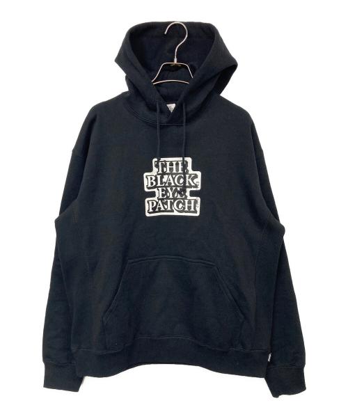 THE BLACK EYE PATCH（ブラックアイパッチ）THE BLACK EYE PATCH (ブラックアイパッチ) OG LABEL HOODIE/OGラベルフーディ ブラック サイズ:L 未使用品の古着・服飾アイテム