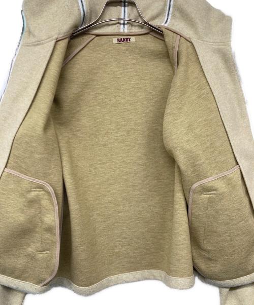 RANDY（ランディー）RANDY (ランディー) Emmanuel 4 zip blouson/エマニュエル4ジップブルゾン ベージュ サイズ:2の古着・服飾アイテム