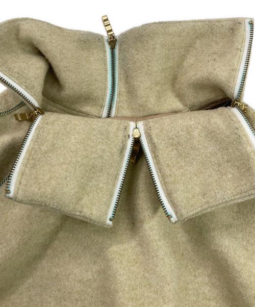 RANDY（ランディー）RANDY (ランディー) Emmanuel 4 zip blouson/エマニュエル4ジップブルゾン ベージュ サイズ:2の古着・服飾アイテム