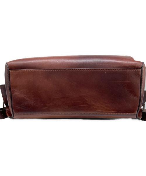 MOTHERHOUSE（マザーハウス）MOTHERHOUSE (マザーハウス) アンティーク スクエア バックパック ブラウンの古着・服飾アイテム