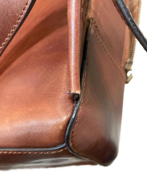 MOTHERHOUSE（マザーハウス）MOTHERHOUSE (マザーハウス) アンティーク スクエア バックパック ブラウンの古着・服飾アイテム