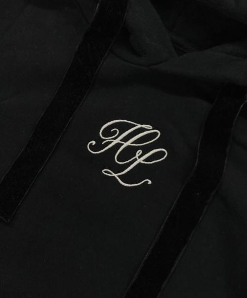 HER LIP TO（ハーリップトゥ）HER LIP TO (ハーリップトゥ) HLT Lounge Drawstring Hoodie ブラック サイズ:Fの古着・服飾アイテム