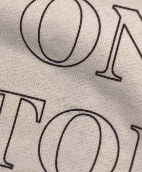 HER LIP TO（ハーリップトゥ）HER LIP TO (ハーリップトゥ) HLT CAFE Sweat ベージュ サイズ:Ｍの古着・服飾アイテム