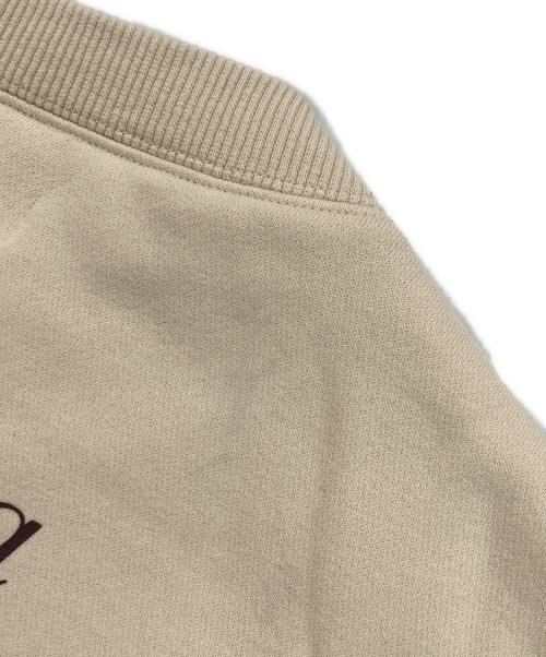 HER LIP TO（ハーリップトゥ）HER LIP TO (ハーリップトゥ) HLT CAFE Sweat ベージュ サイズ:Ｍの古着・服飾アイテム