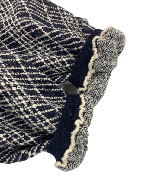 HER LIP TO（ハーリップトゥ）Her lip to (ハーリップトゥ) Vosges Jacquard Knit Dress/ヴォージュジャガードニットドレス ネイビー サイズ:Sの古着・服飾アイテム