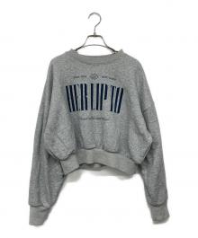 HER LIP TO（ハーリップトゥ）の古着「Cherish Oversized Sweatshirt」｜グレー