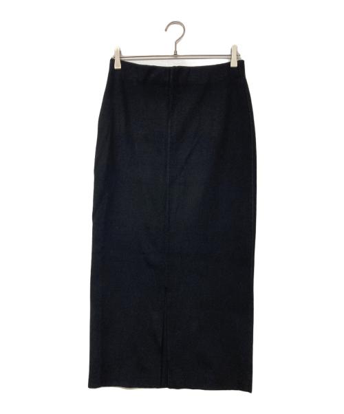 FRAMeWORK（フレームワーク）FRAMeWORK (フレームワーク) 総針タイトスカート ブラック サイズ:40 未使用品の古着・服飾アイテム