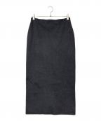 FRAMeWORKフレームワーク）の古着「総針タイトスカート」｜グレー
