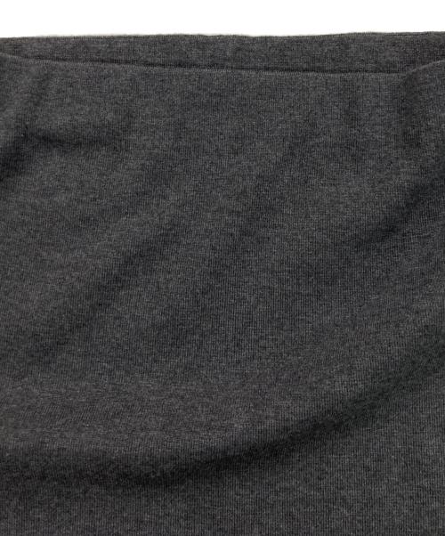 FRAMeWORK（フレームワーク）FRAMeWORK (フレームワーク) 総針タイトスカート グレー サイズ:40 未使用品の古着・服飾アイテム