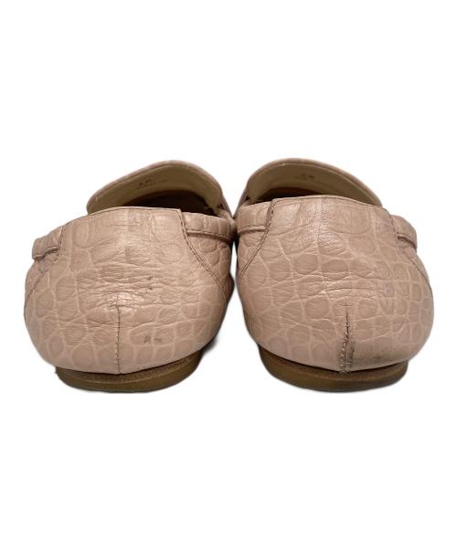 TOD'S（トッズ）TOD'S (トッズ) ダブルＴローファー ピンク サイズ:40の古着・服飾アイテム