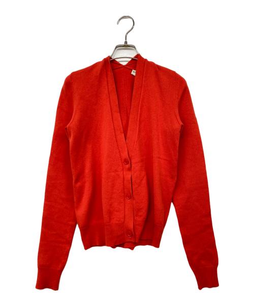 BALENCIAGA（バレンシアガ）BALENCIAGA (バレンシアガ) ニットカーディガン レッド サイズ:36の古着・服飾アイテム