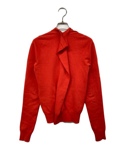 BALENCIAGA（バレンシアガ）BALENCIAGA (バレンシアガ) ニットカーディガン レッド サイズ:36の古着・服飾アイテム