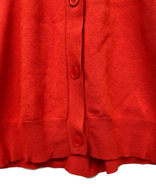 BALENCIAGA（バレンシアガ）BALENCIAGA (バレンシアガ) ニットカーディガン レッド サイズ:36の古着・服飾アイテム